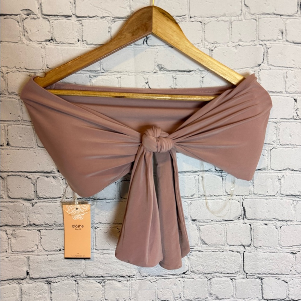 Blush Pink Off-Shoulder two piece set